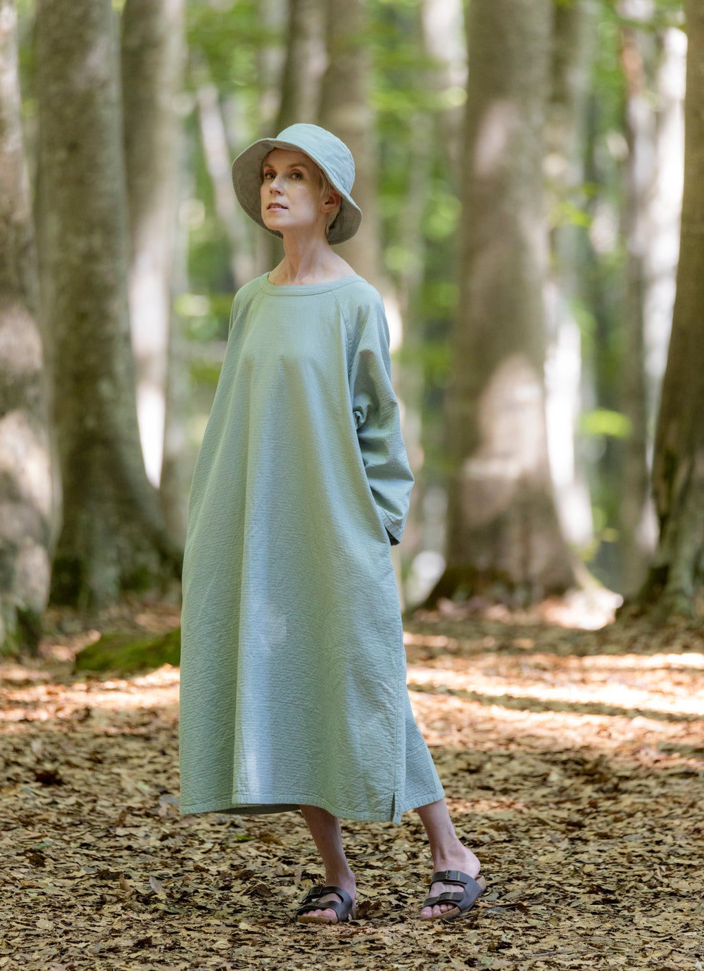 ガーゼサウナハット