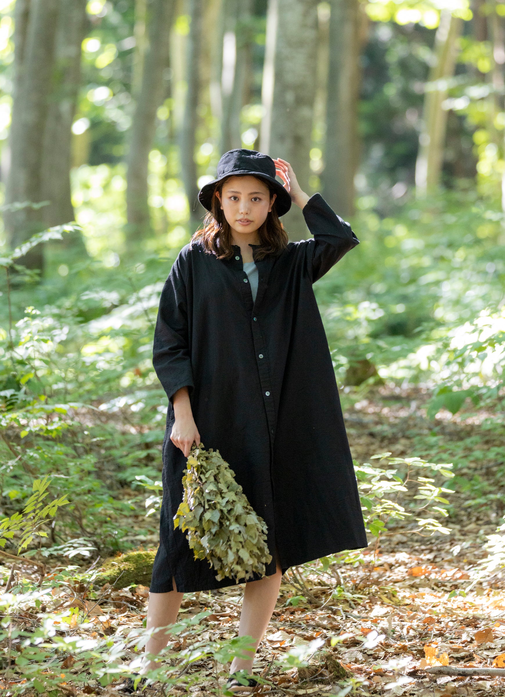 ガーゼサウナハット