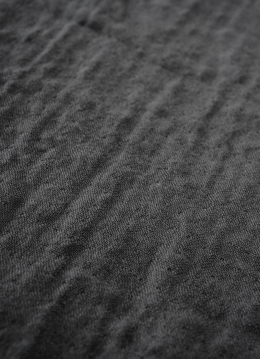 トリプルガーゼクルーネックブラウス