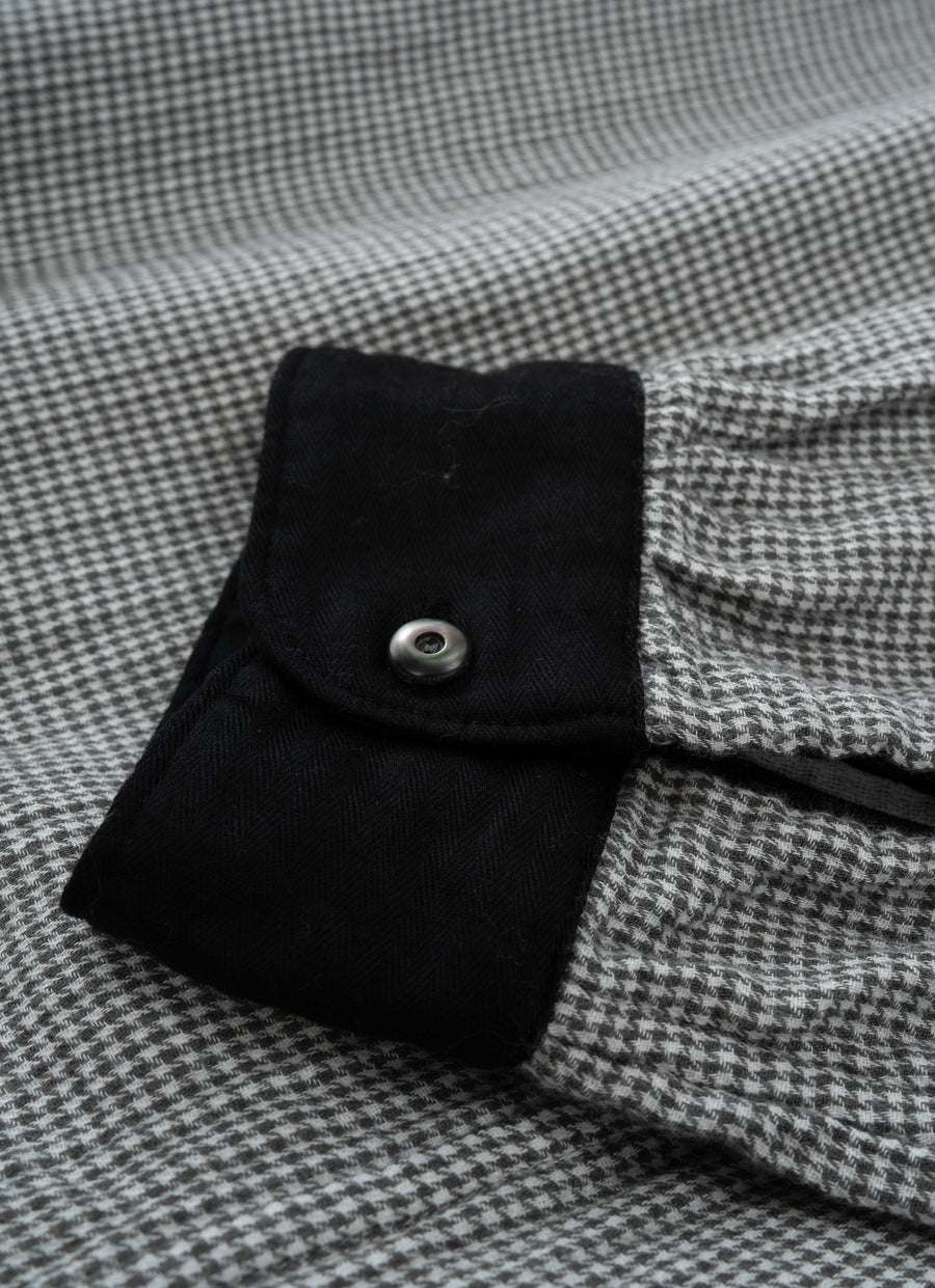 千鳥ガーゼブラウス