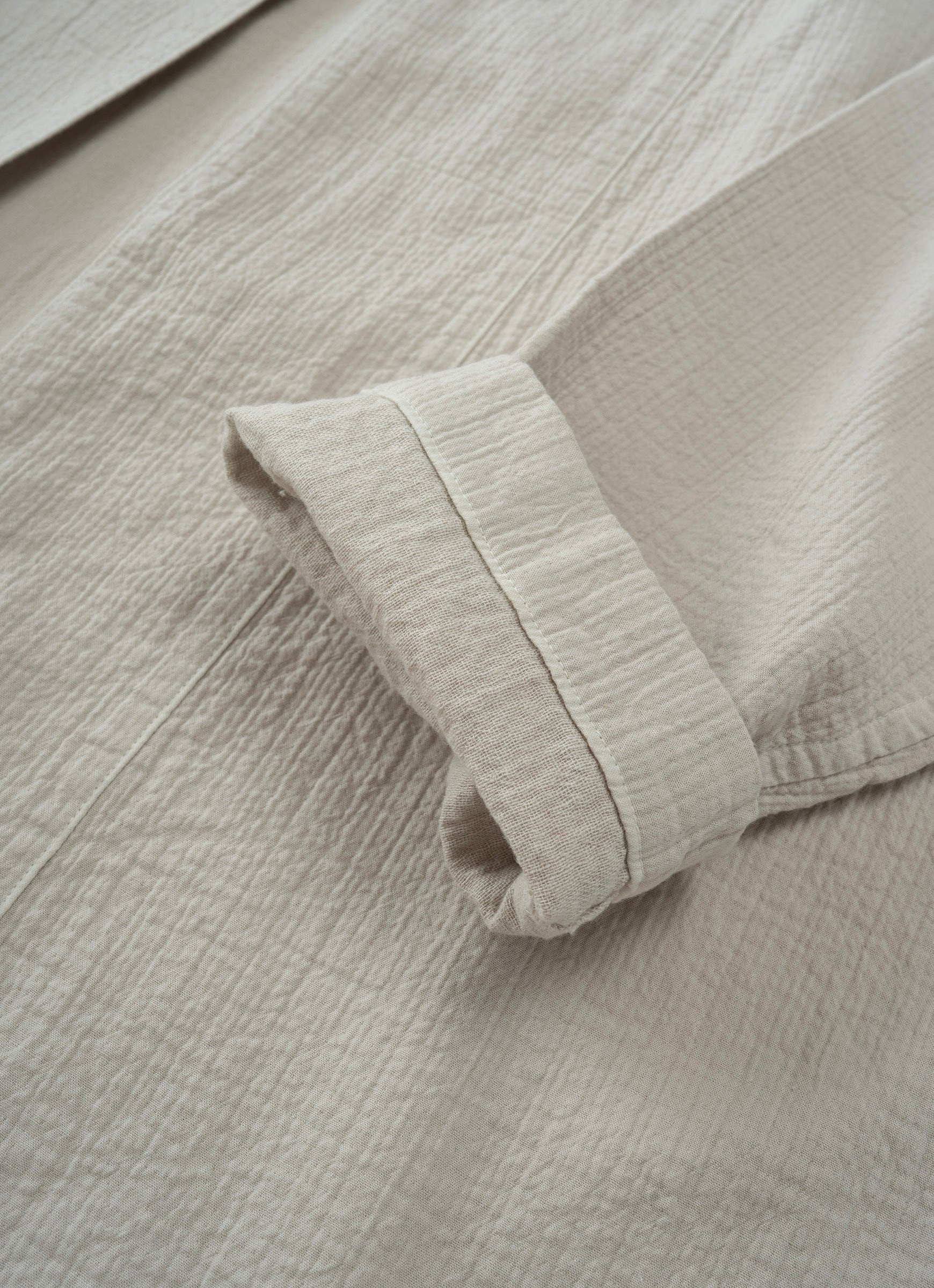 ガーゼショートローブ