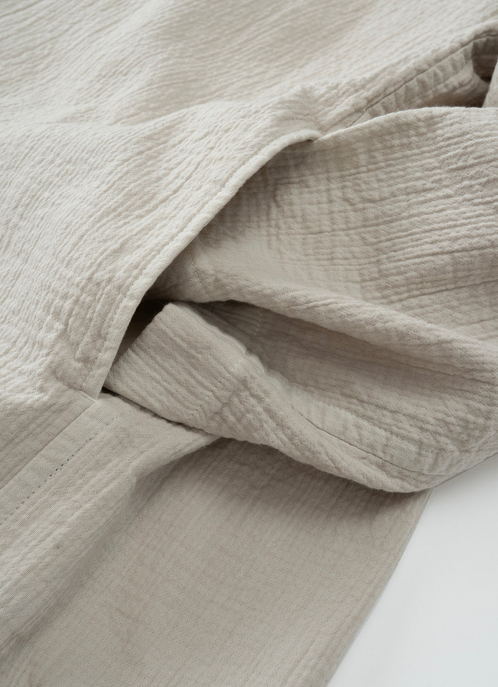 ガーゼショートローブ