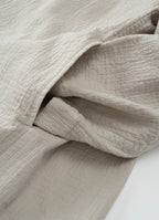 ガーゼショートローブ