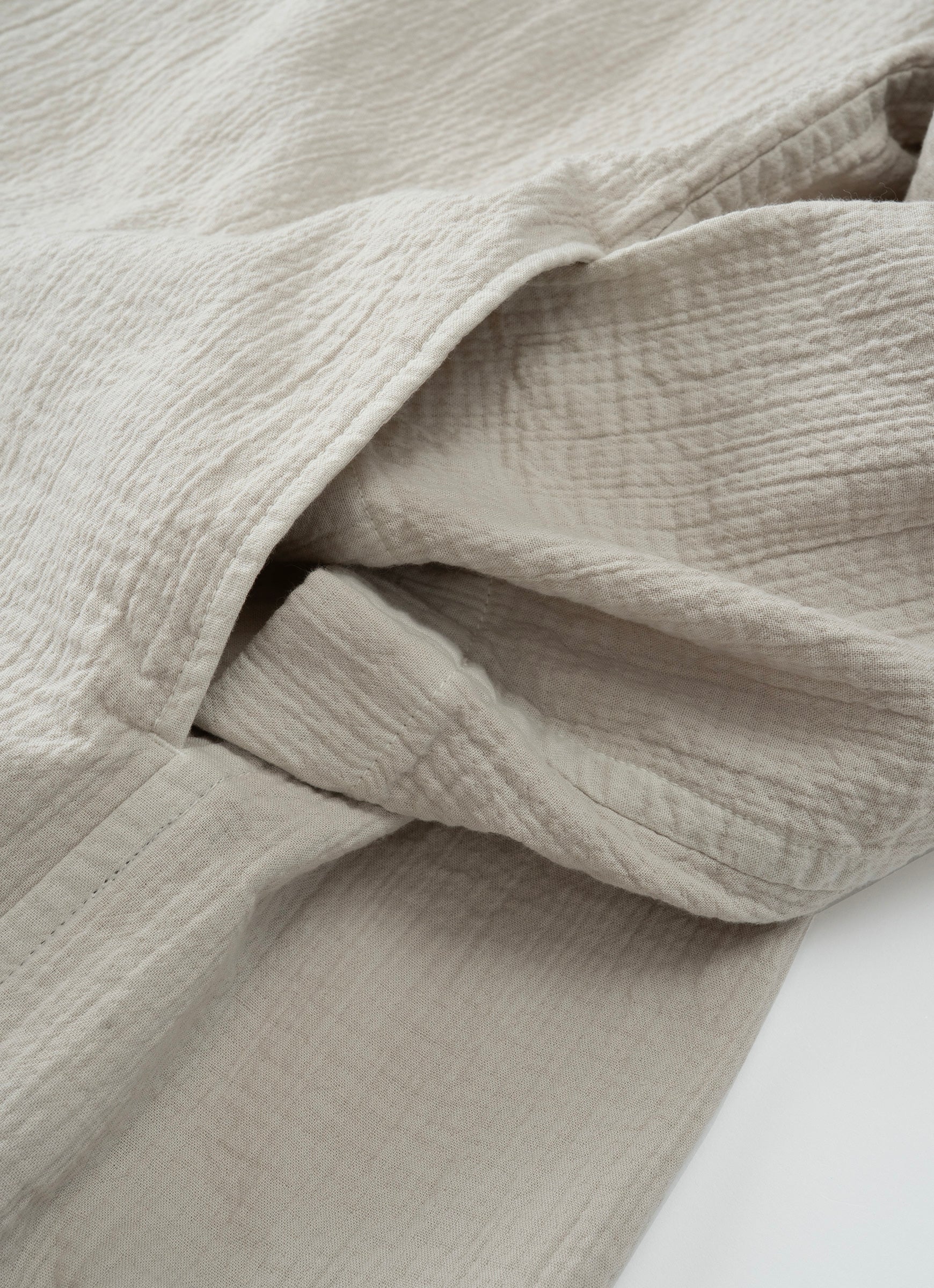 ガーゼショートローブ