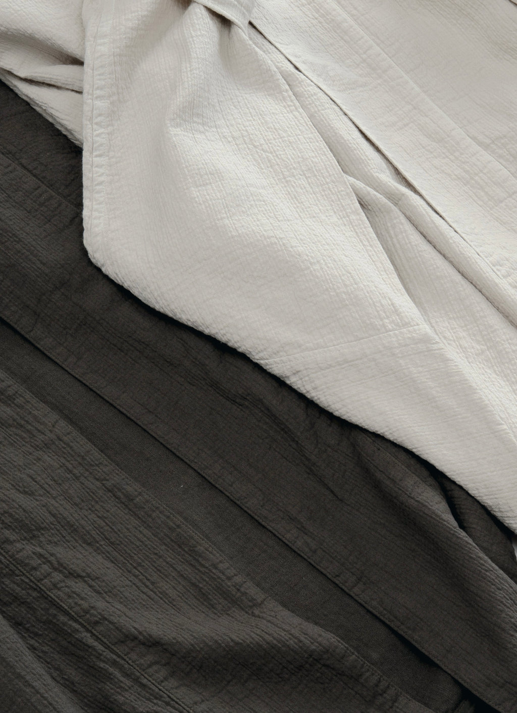 ガーゼショートローブ