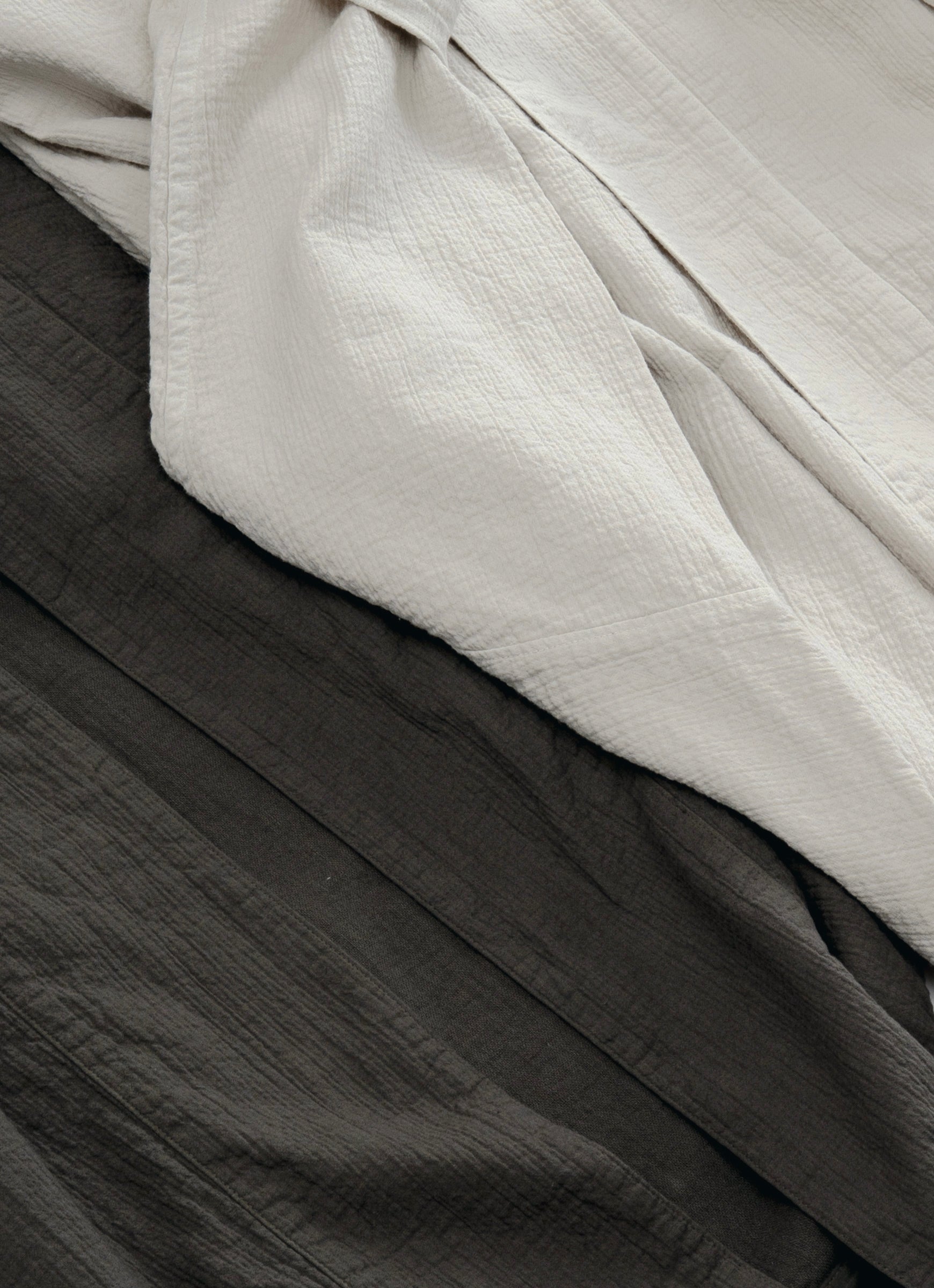 ガーゼショートローブ