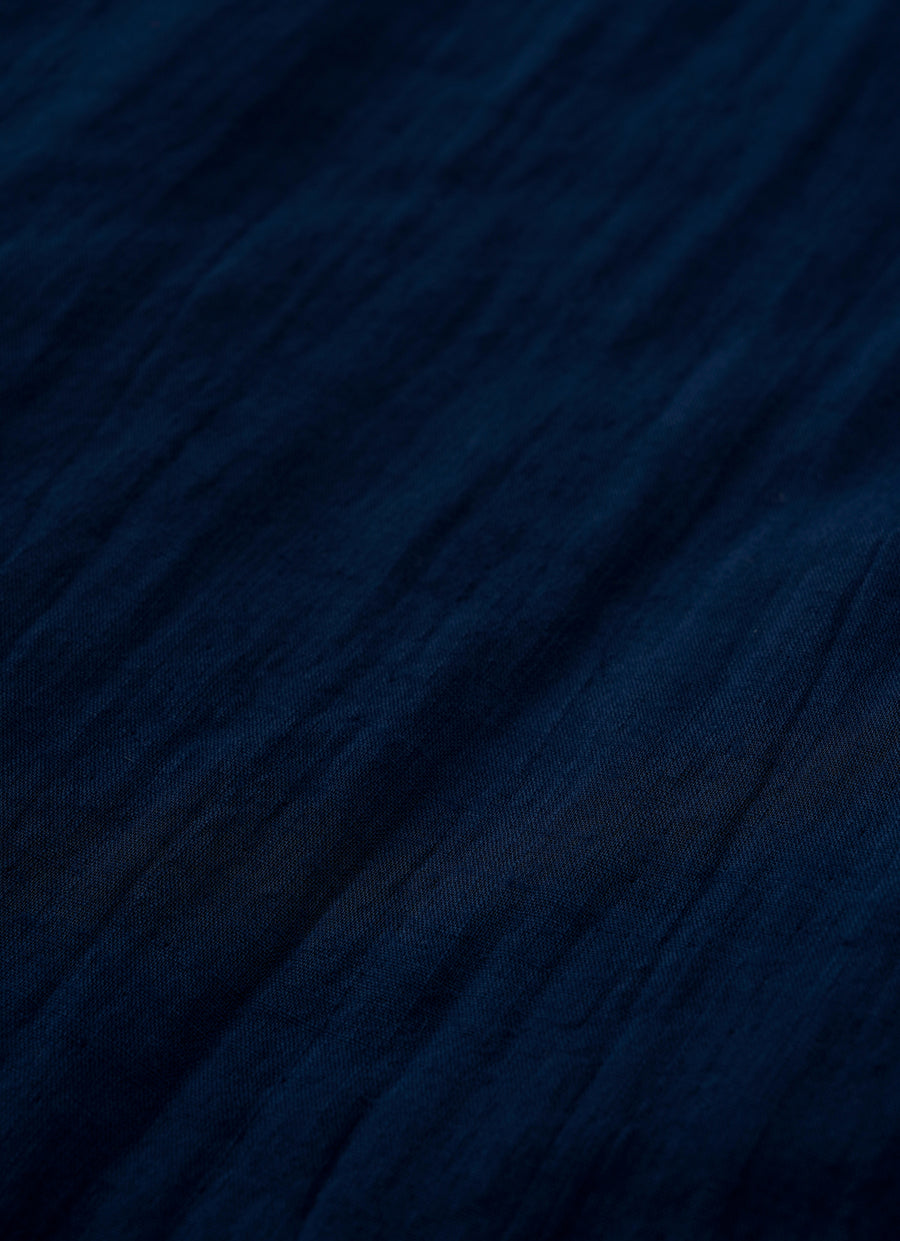 ガーゼキーネックワンピース