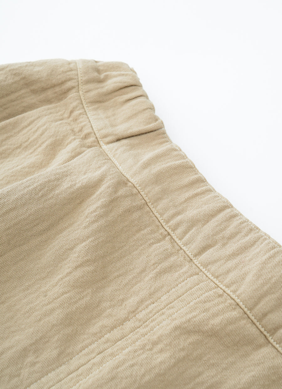 タックギャザーロングスカート