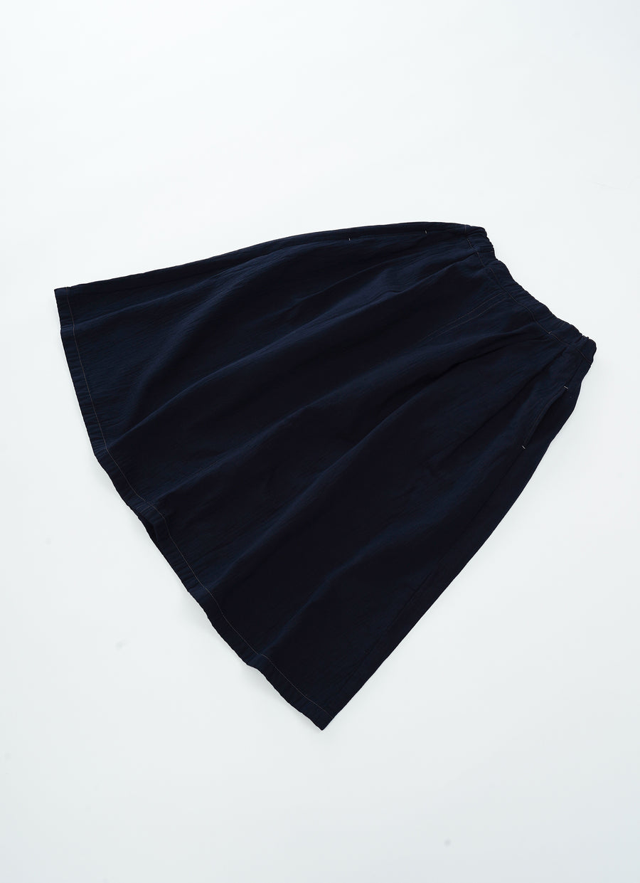 タックギャザーロングスカート