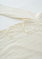 ガーゼ前開きワンピース