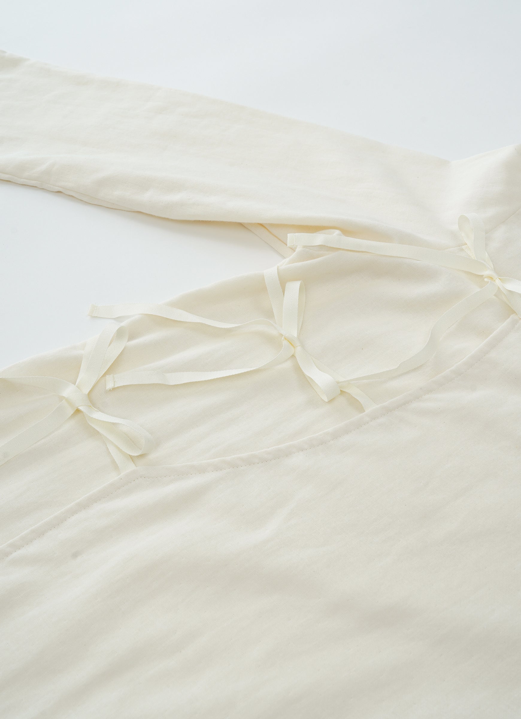 ガーゼ前開きワンピース