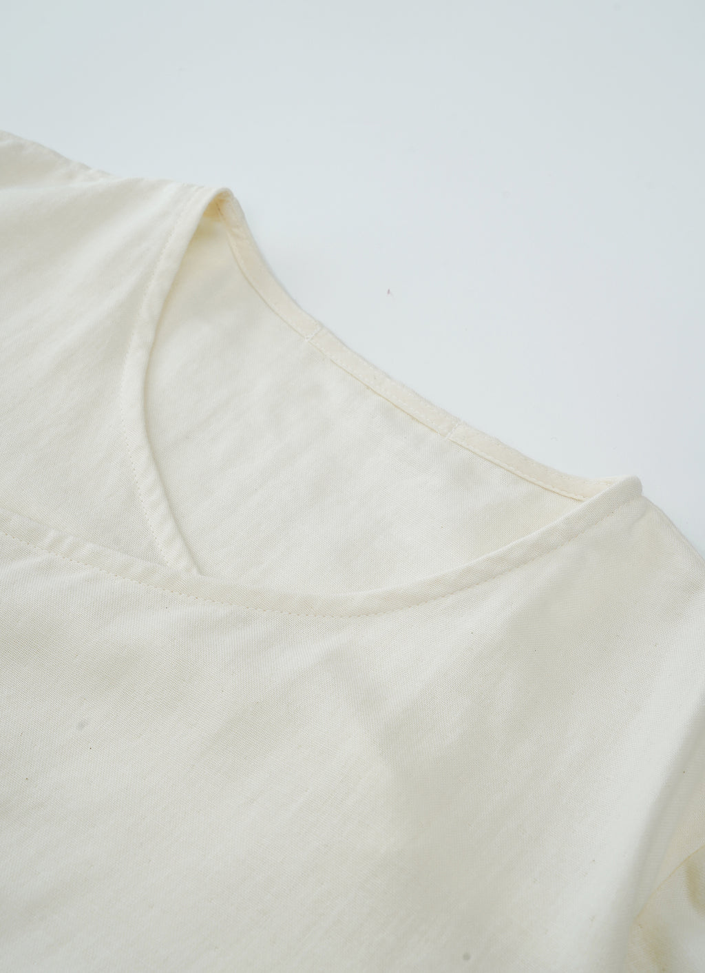 ガーゼ前開きワンピース