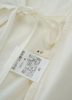 ガーゼ前開きワンピース