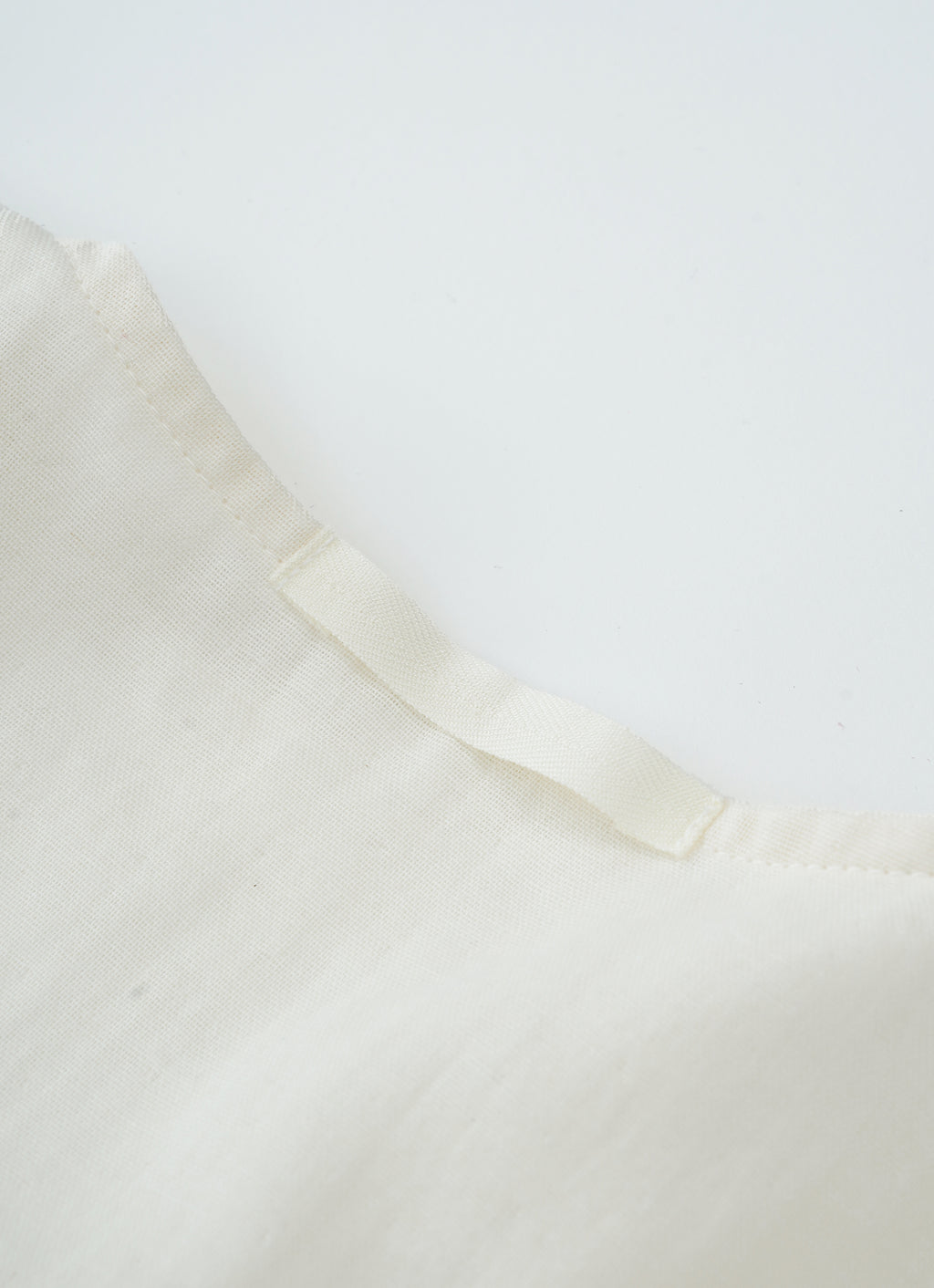 ガーゼ前開きワンピース