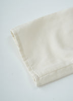 ガーゼ前開きワンピース