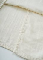 ガーゼ前開きワンピース