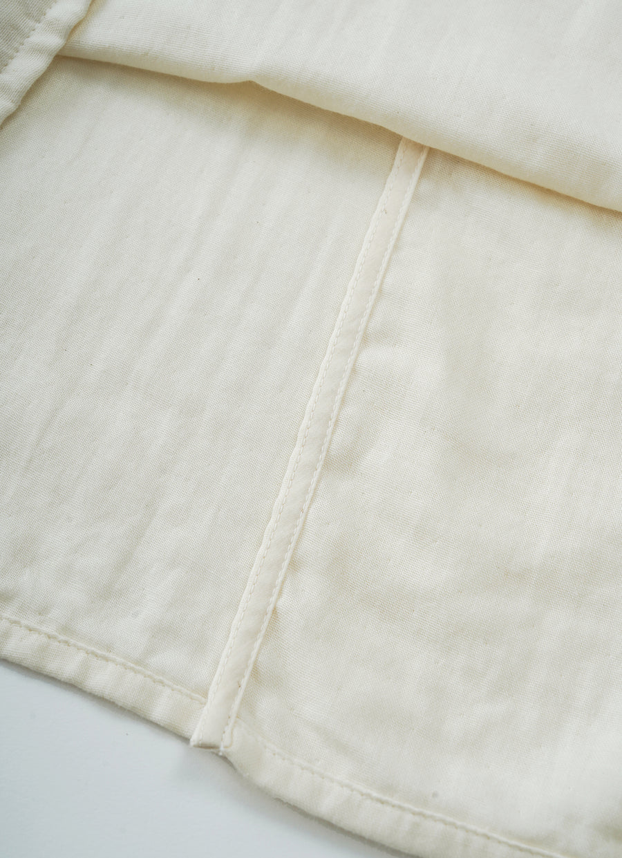 ガーゼ前開きワンピース