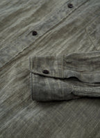 カカオ染めロングシャツ