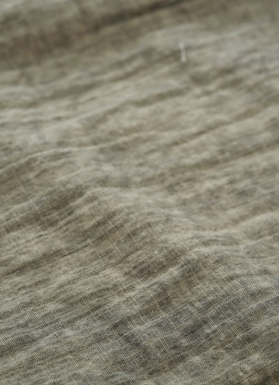 カカオ染めロングシャツ