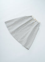 ストライプガーゼポケットスカート