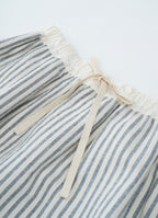 ストライプガーゼポケットスカート