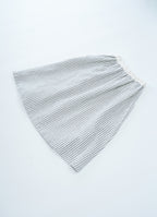 ストライプガーゼポケットスカート