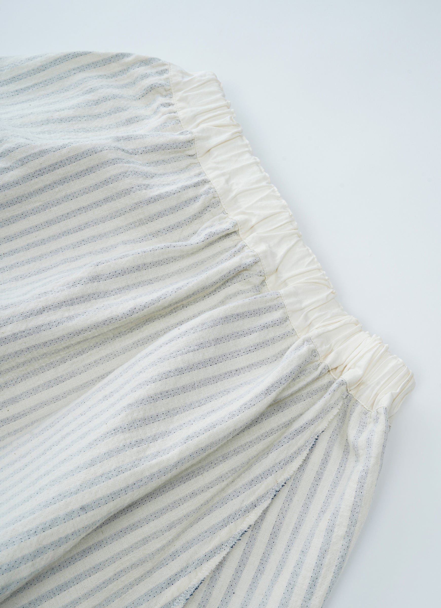 ストライプガーゼポケットスカート