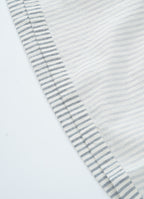 ストライプガーゼポケットスカート