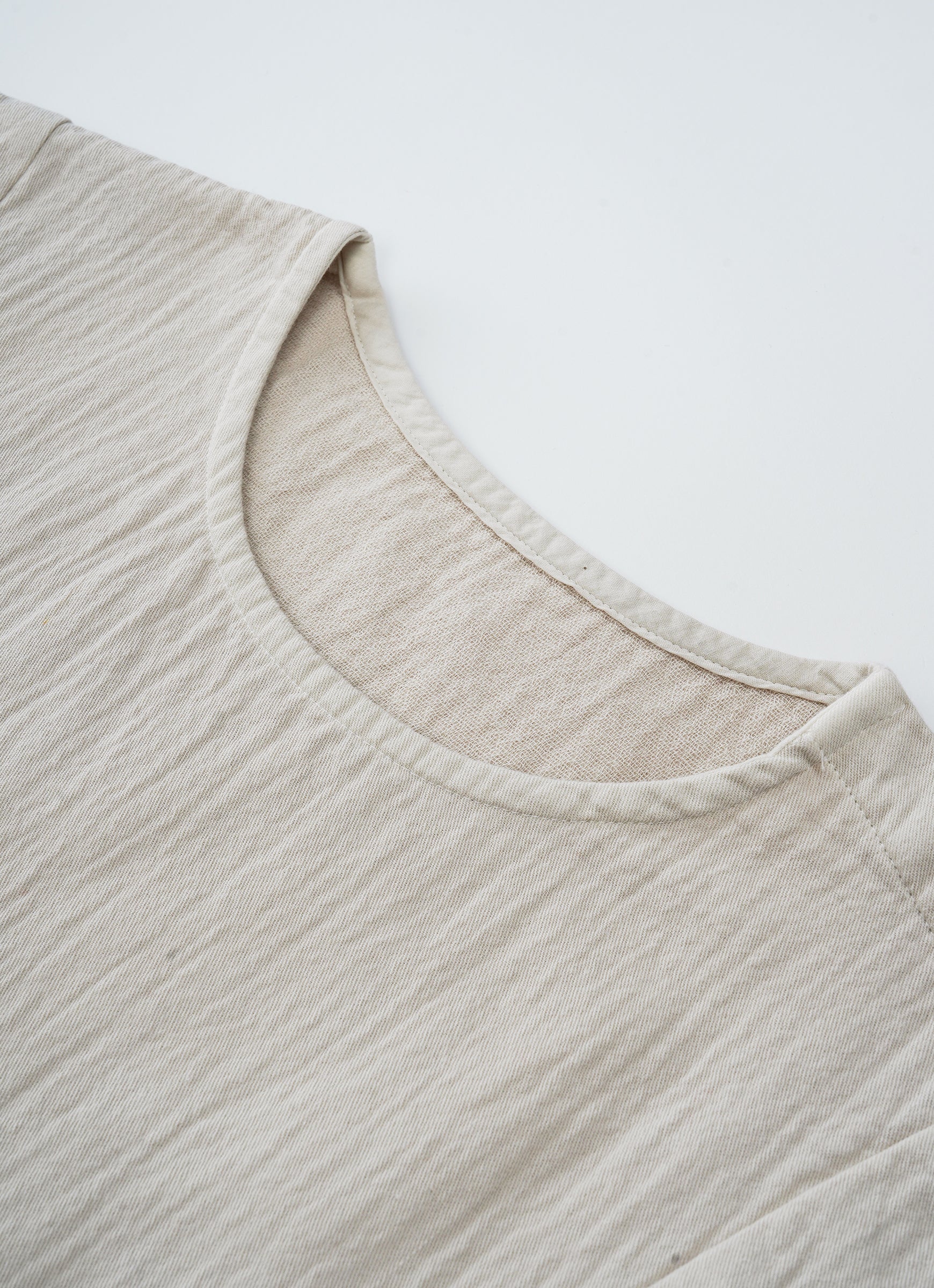 ガーゼプリーツドレス