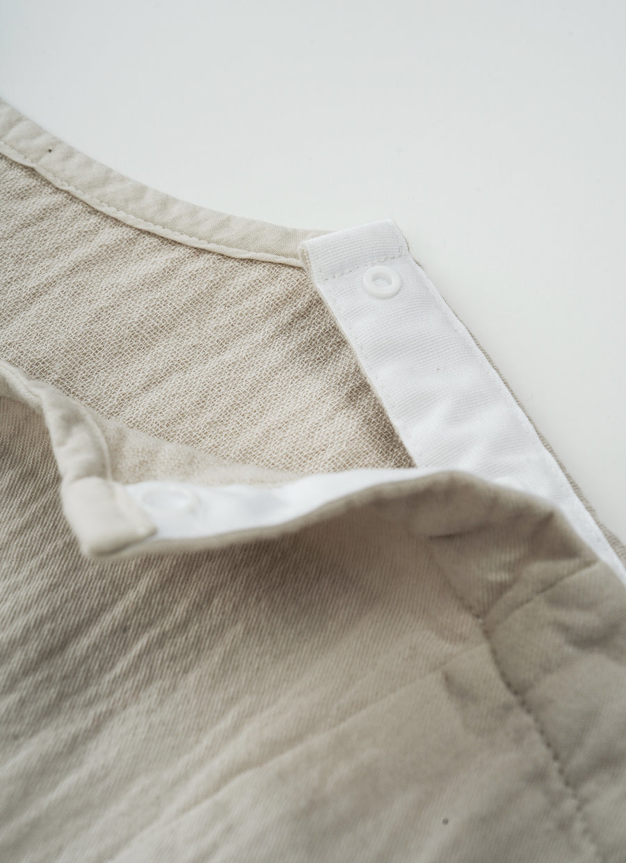 ガーゼプリーツドレス