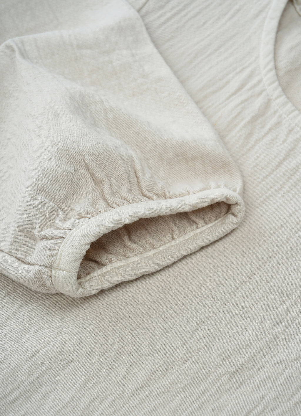 ガーゼプリーツドレス