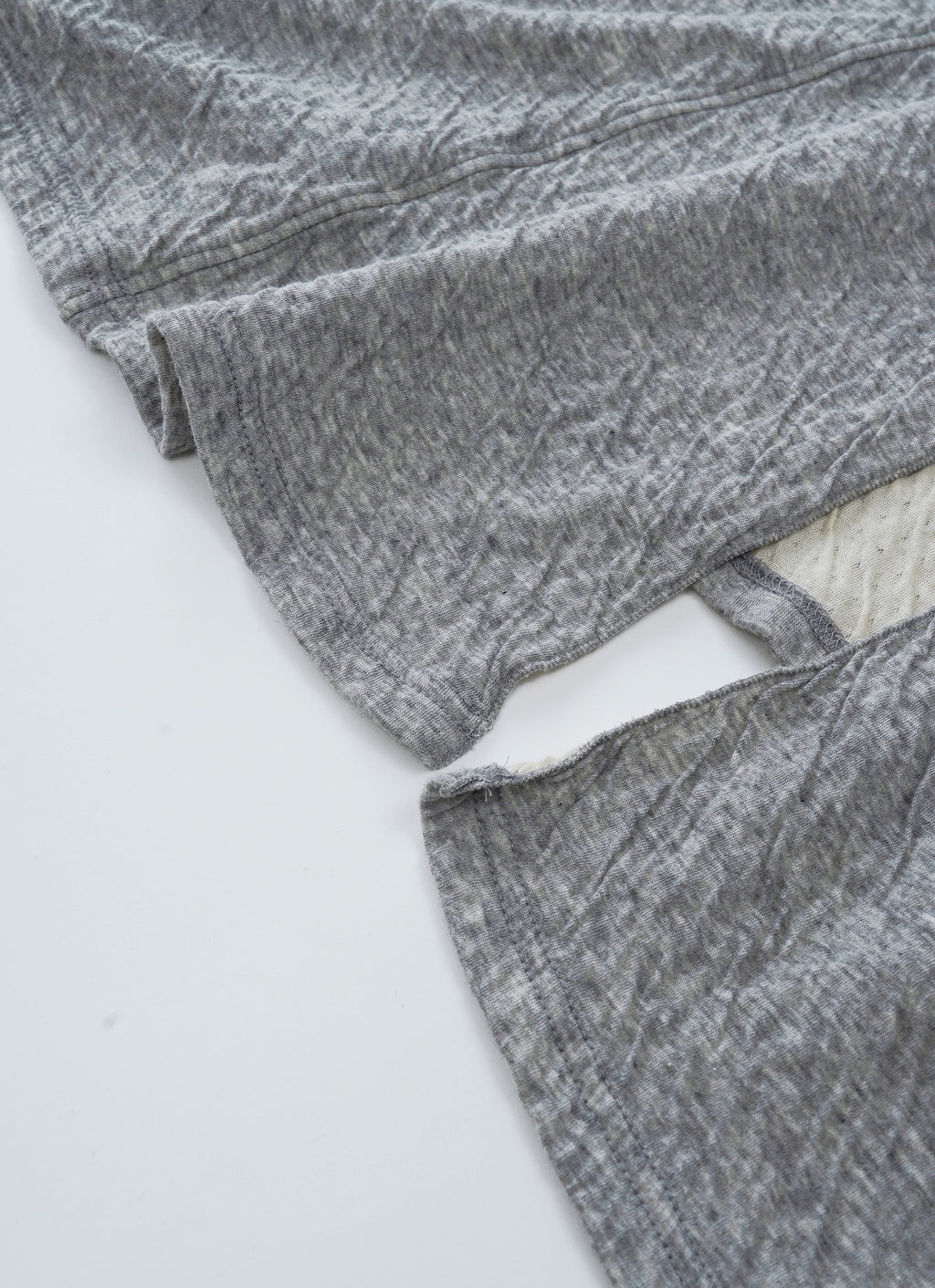 杢なめらかローブカーディガン