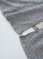 杢なめらかローブカーディガン