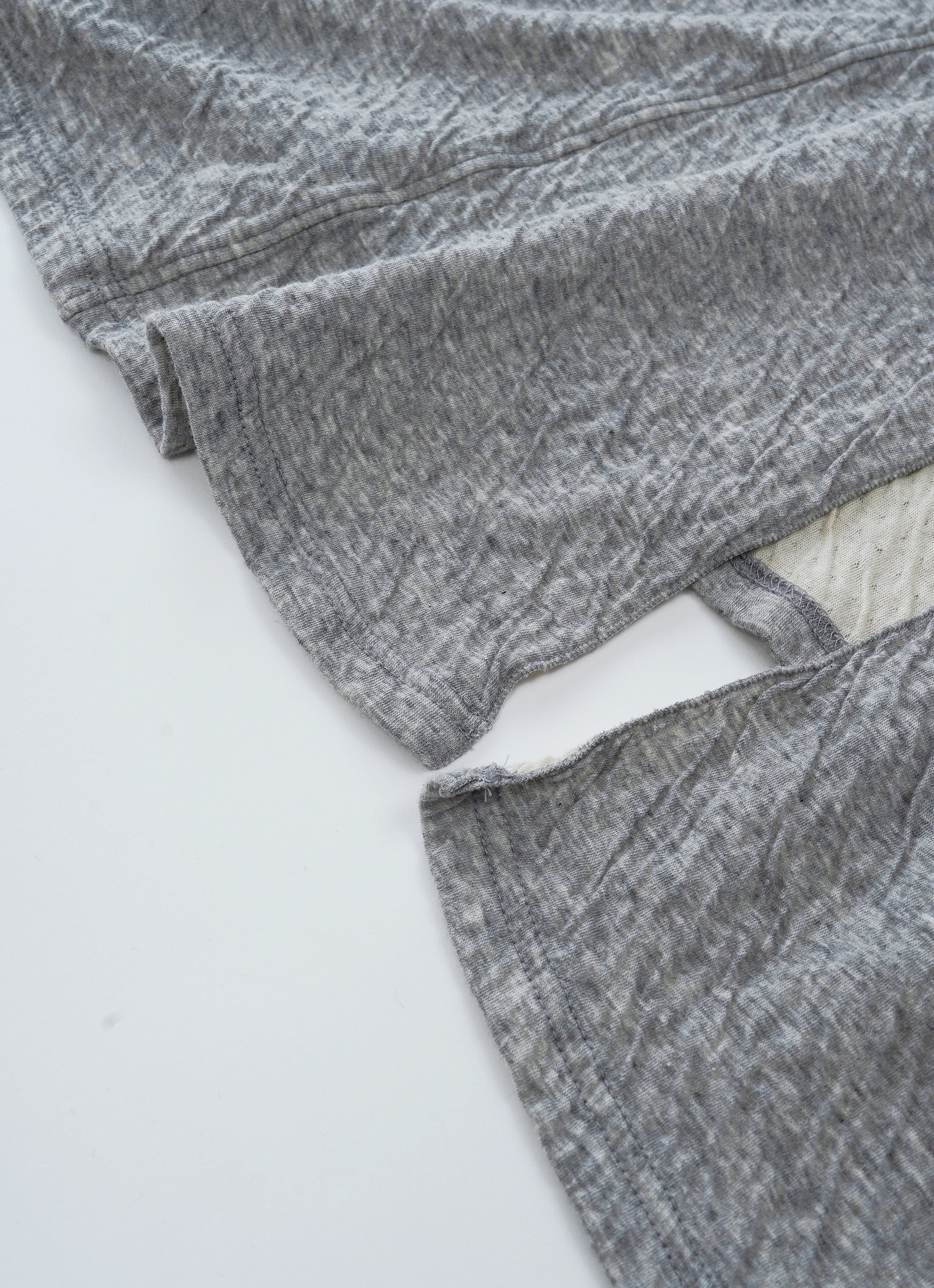 杢なめらかローブカーディガン