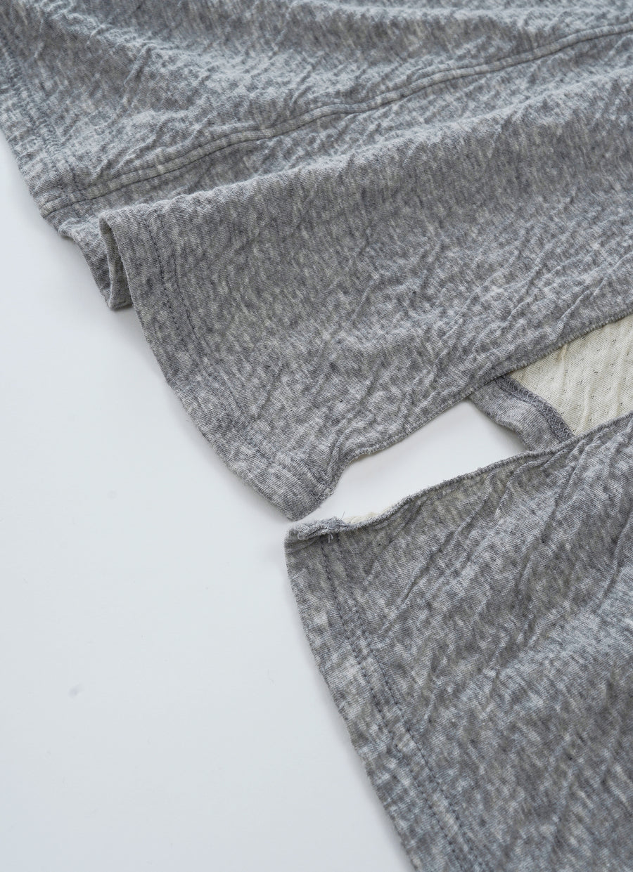 杢なめらかローブカーディガン