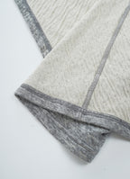 杢なめらかローブカーディガン