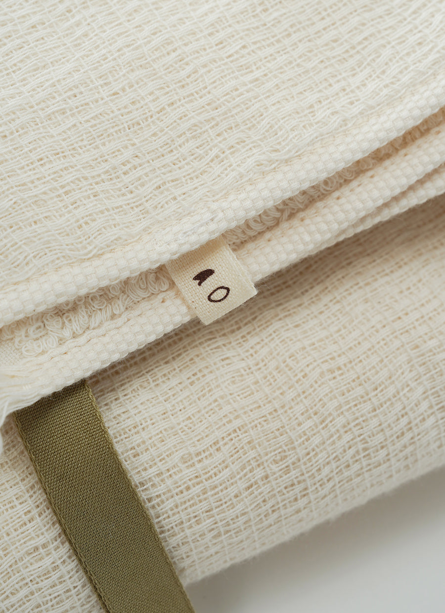 立体織りガーゼバスタオル