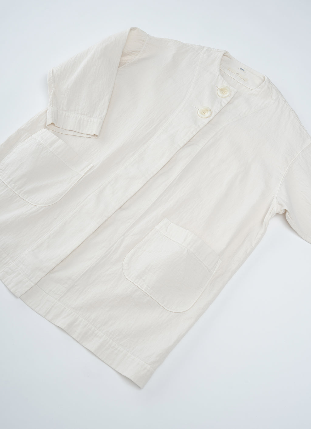 ガーゼロングコート