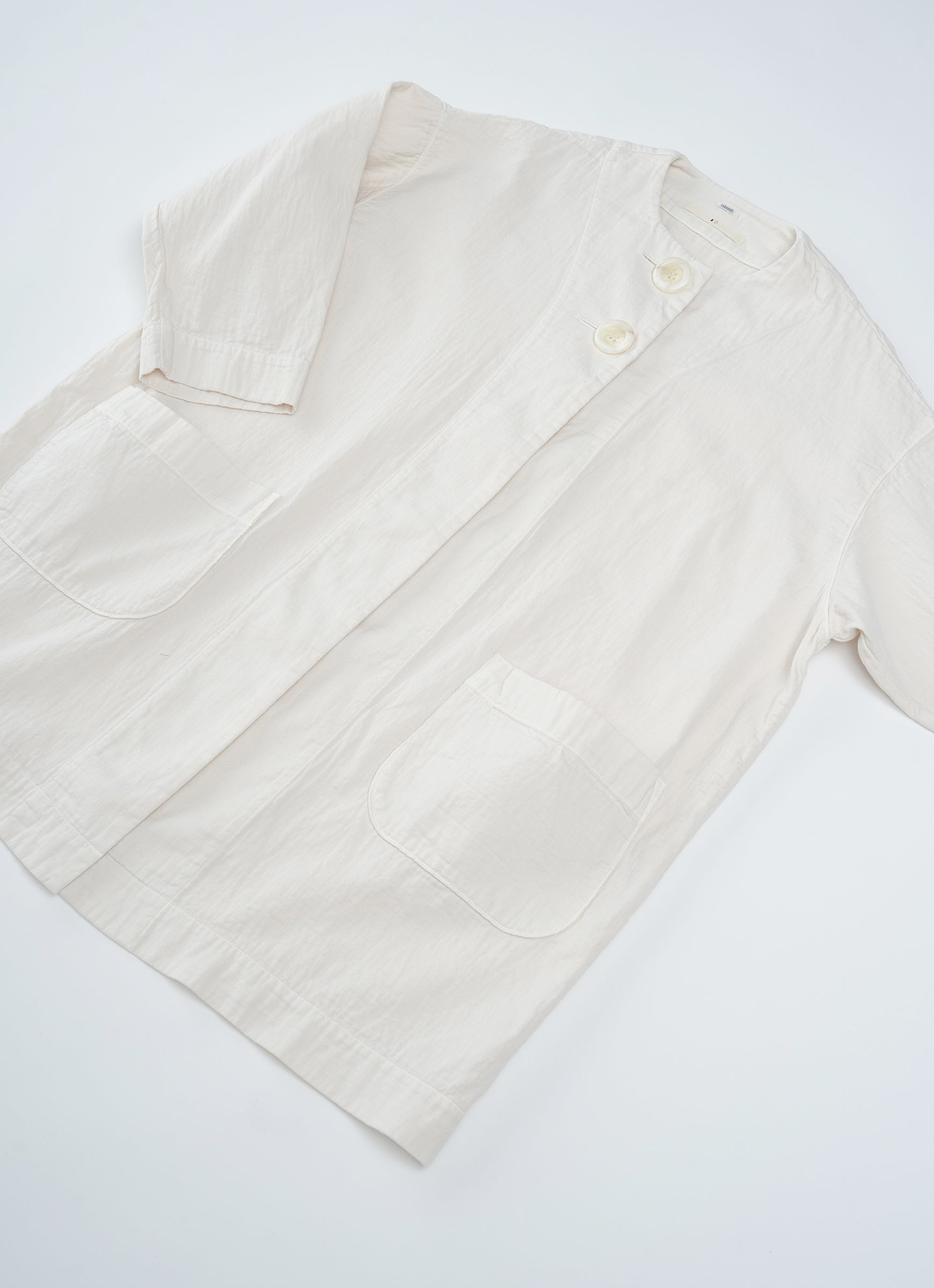 ガーゼロングコート