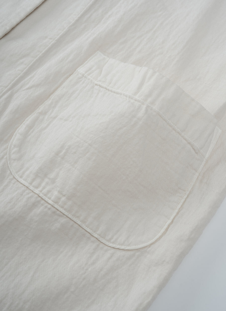 ガーゼロングコート