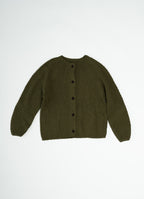 ガーゼなニットカーデ