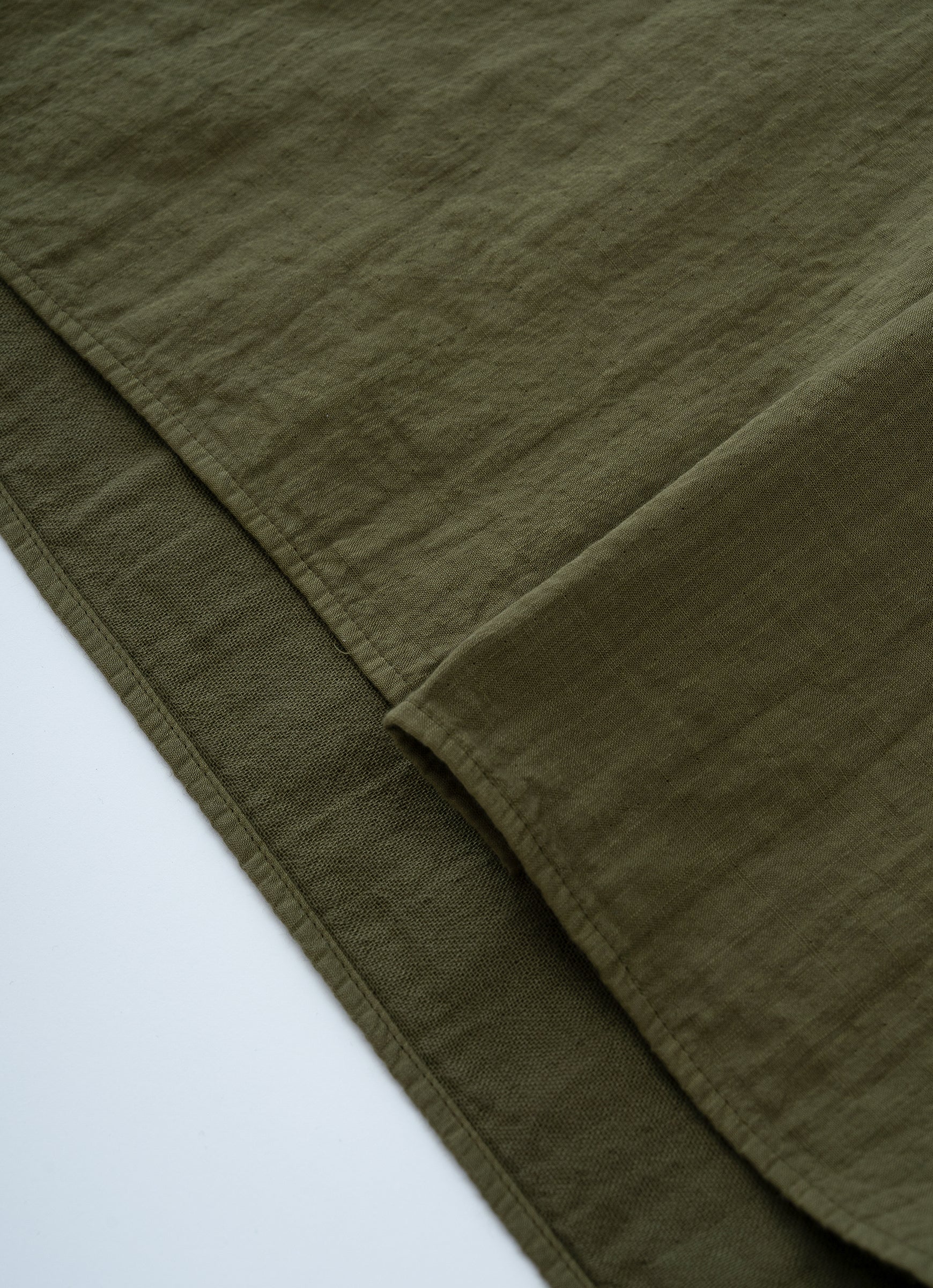 ガーゼロングシャツワンピース