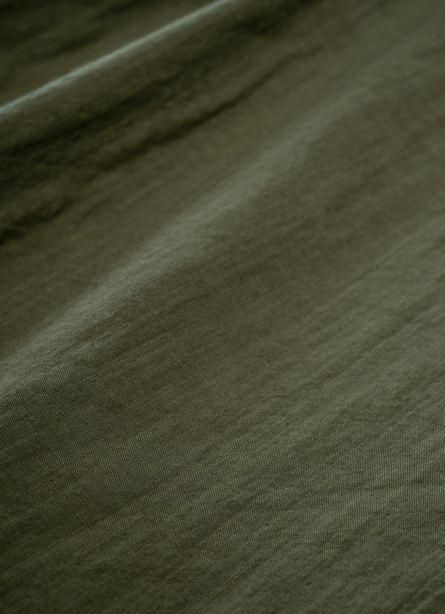 ガーゼロングシャツワンピース