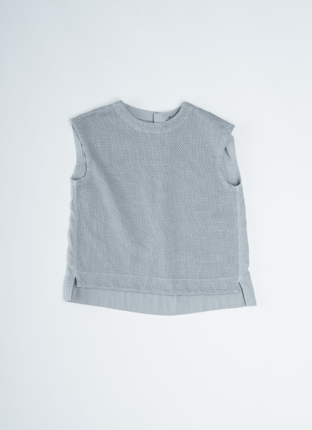 コットンニットガーゼベスト