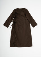 ガーゼ前開きワンピース