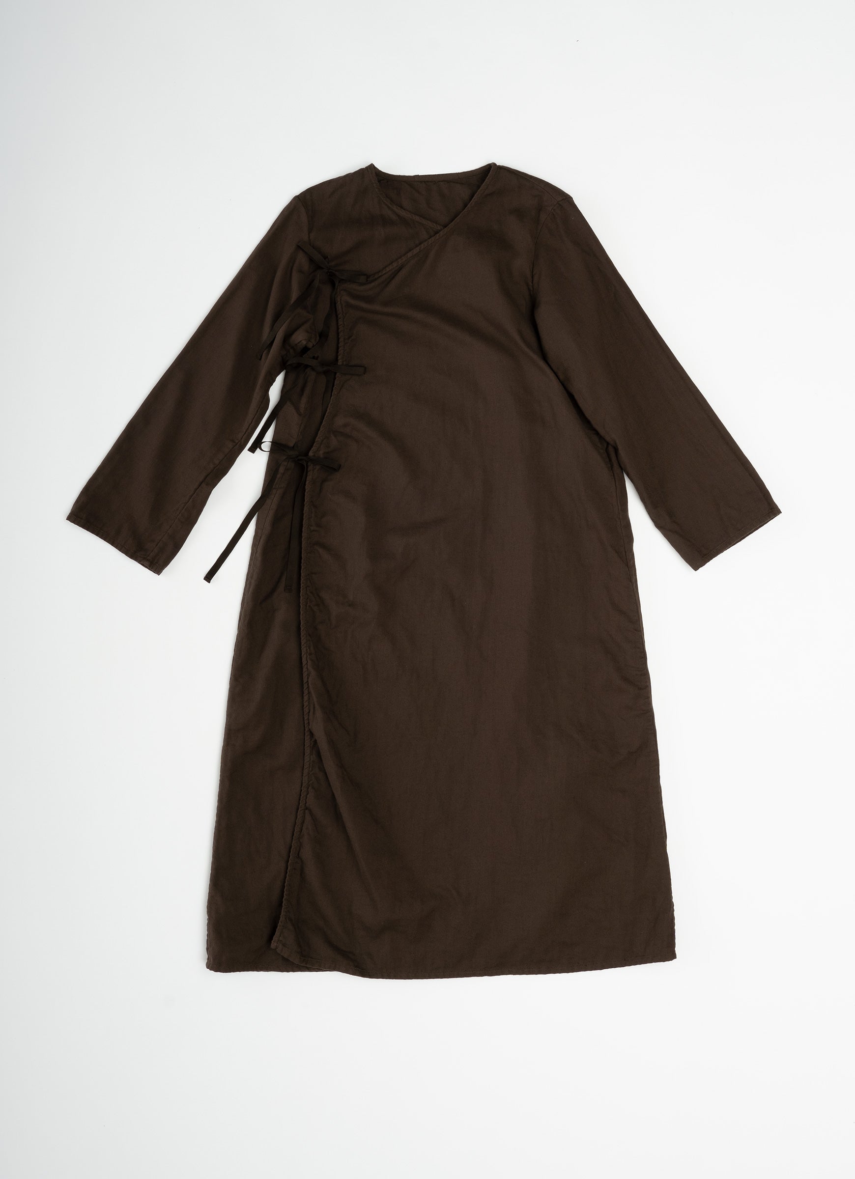 ガーゼ前開きワンピース