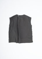 コットンニットガーゼベスト