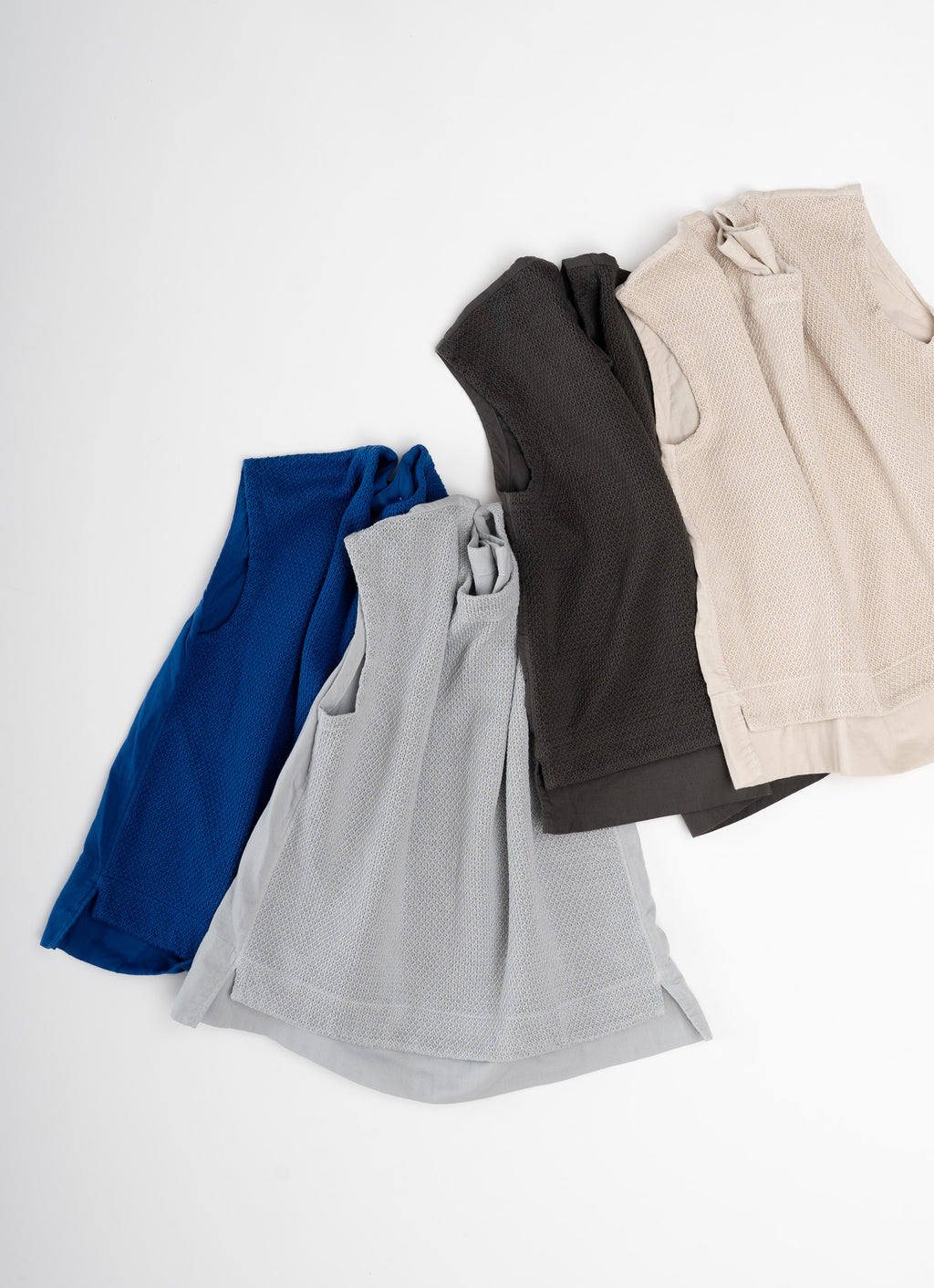 コットンニットガーゼベスト