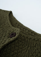 ガーゼなニットカーデ