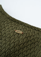 ガーゼなニットカーデ